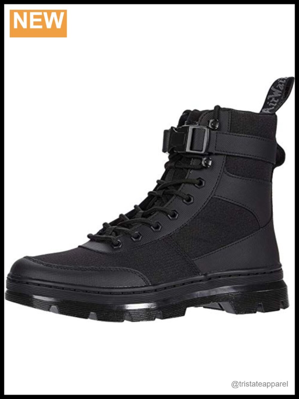 Dr. Martens Unisex Combs Tech Ankle Boots Lace Up Fashion